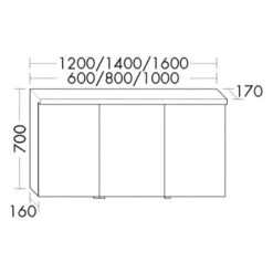 Burgbad Lin20 Spiegelschrank Mit LED-Beleuchtung, 100 Cm, 2 Spiegeltüren 16 Burgbad Lin20 Spiegelschrank Mit LED-Beleuchtung, 100 Cm, 2 Spiegeltüren -Duravit Verkaufsgeschäft burgbad lin20 spiegelschraenke spiegelschrank mit led 10860188