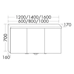 Burgbad Lin20 Spiegelschrank Mit LED-Beleuchtung, 140 Cm, 3 Spiegeltüren, Links, Mit Waschtischbeleuchtung 16 Burgbad Lin20 Spiegelschrank Mit LED-Beleuchtung, 140 Cm, 3 Spiegeltüren, Links, Mit Waschtischbeleuchtung -Duravit Verkaufsgeschäft burgbad lin20 spiegelschraenke spiegelschrank mit led 10861544