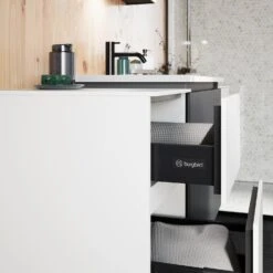 Burgbad Lin20 Unterschrank 40 Cm, 1 Auszug, 1 Schublade -Duravit Verkaufsgeschäft burgbad lin20 unterschraenke unterschrank 40 cm 10898903