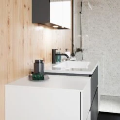 Burgbad Lin20 Unterschrank 40 Cm, 1 Auszug, 1 Schublade -Duravit Verkaufsgeschäft burgbad lin20 unterschraenke unterschrank 40 cm 10899458