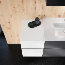 Burgbad Lin20 Unterschrank 40 Cm, 1 Auszug, 1 Schublade -Duravit Verkaufsgeschäft burgbad lin20 unterschraenke unterschrank 40 cm 10899803