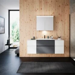 Burgbad Lin20 Unterschrank 40 Cm, 1 Auszug, 1 Schublade -Duravit Verkaufsgeschäft burgbad lin20 unterschraenke unterschrank 40 cm 10900073