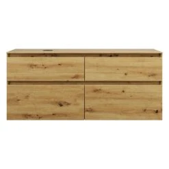 Burgbad Lin20 Waschtischunterschrank Mit Konsolenplatte 140 Cm, 4 Auszüge, Beckenausschnitt Links -Duravit Verkaufsgeschäft burgbad lin20 waschtischunterschrank mit konsolenplatte 140 10515755