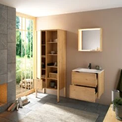 Burgbad Max Hochschrank 80,6 Cm, 1 Tür, Anschlag Rechts 16 Burgbad Max Hochschrank 80,6 Cm, 1 Tür, Anschlag Rechts -Duravit Verkaufsgeschäft burgbad max hoch und haengeschraenke hochschrank 11055361