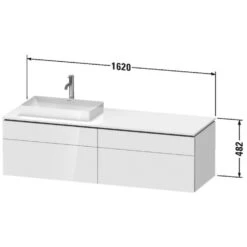 Duravit L-Cube Konsolenwaschtischunterbau Mit 4 Auszügen, 162 X 55 Cm, Für Waschtisch Links 10 Duravit L-Cube Konsolenwaschtischunterbau Mit 4 Auszügen, 162 X 55 Cm, Für Waschtisch Links -Duravit Verkaufsgeschäft duravit l cube badmoebel waschtischunterschraenke wandhaengende 8376913