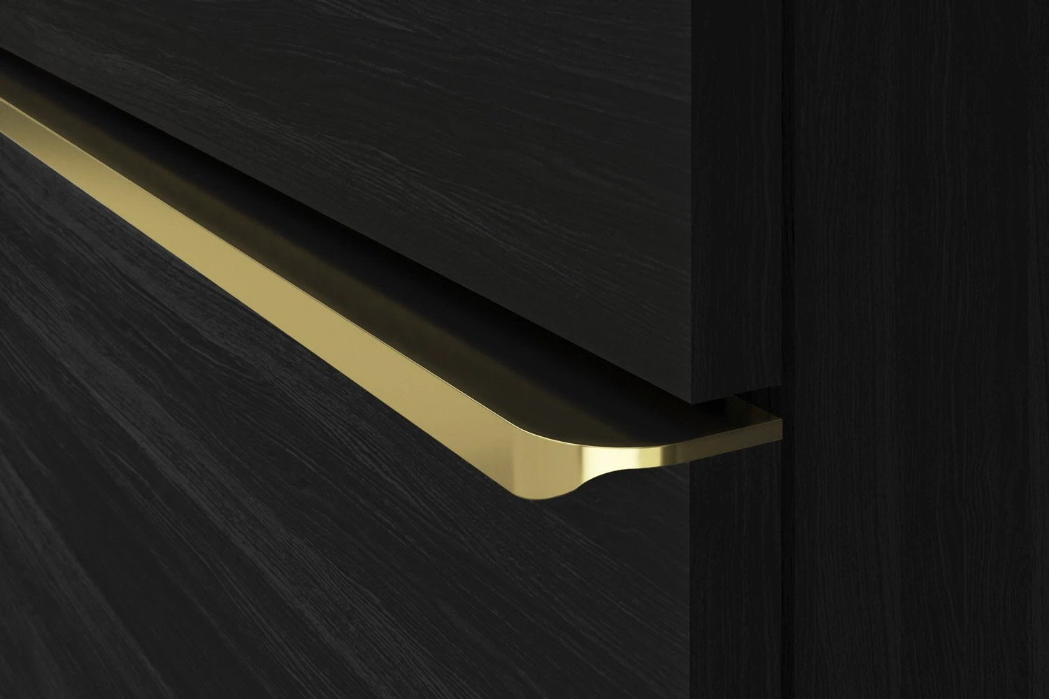 Duravit D-Neo Konsolenwaschtischunterbau Für 2 Waschtische 140 X 45,9 Cm, 2 Auszüge, Griff Gold Poliert 3 Duravit D-Neo Konsolenwaschtischunterbau Für 2 Waschtische 140 X 45,9 Cm, 2 Auszüge, Griff Gold Poliert