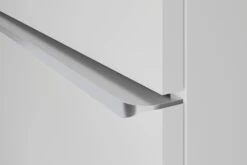 Duravit D-Neo Konsolenwaschtischunterbau Für Waschtisch Links 140 X 45,9 Cm, 2 Auszüge, Griff Edelstahl Gebürstet