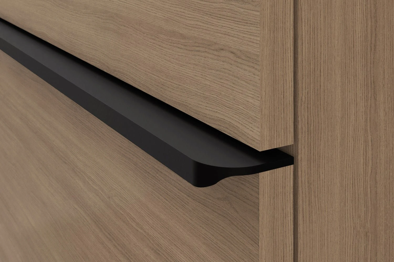 Duravit D-Neo Konsolenwaschtischunterbau Für Waschtisch Rechts 140 X 66,4 Cm, 4 Auszüge, Griff Diamantschwarz 3 Duravit D-Neo Konsolenwaschtischunterbau Für Waschtisch Rechts 140 X 66,4 Cm, 4 Auszüge, Griff Diamantschwarz