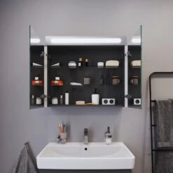 Duravit No. 1 Spiegelschrank 100 X 70 Cm, 2 Türen -Duravit Verkaufsgeschäft duravit no 1 badmoebel spiegelschrank 100 10540109