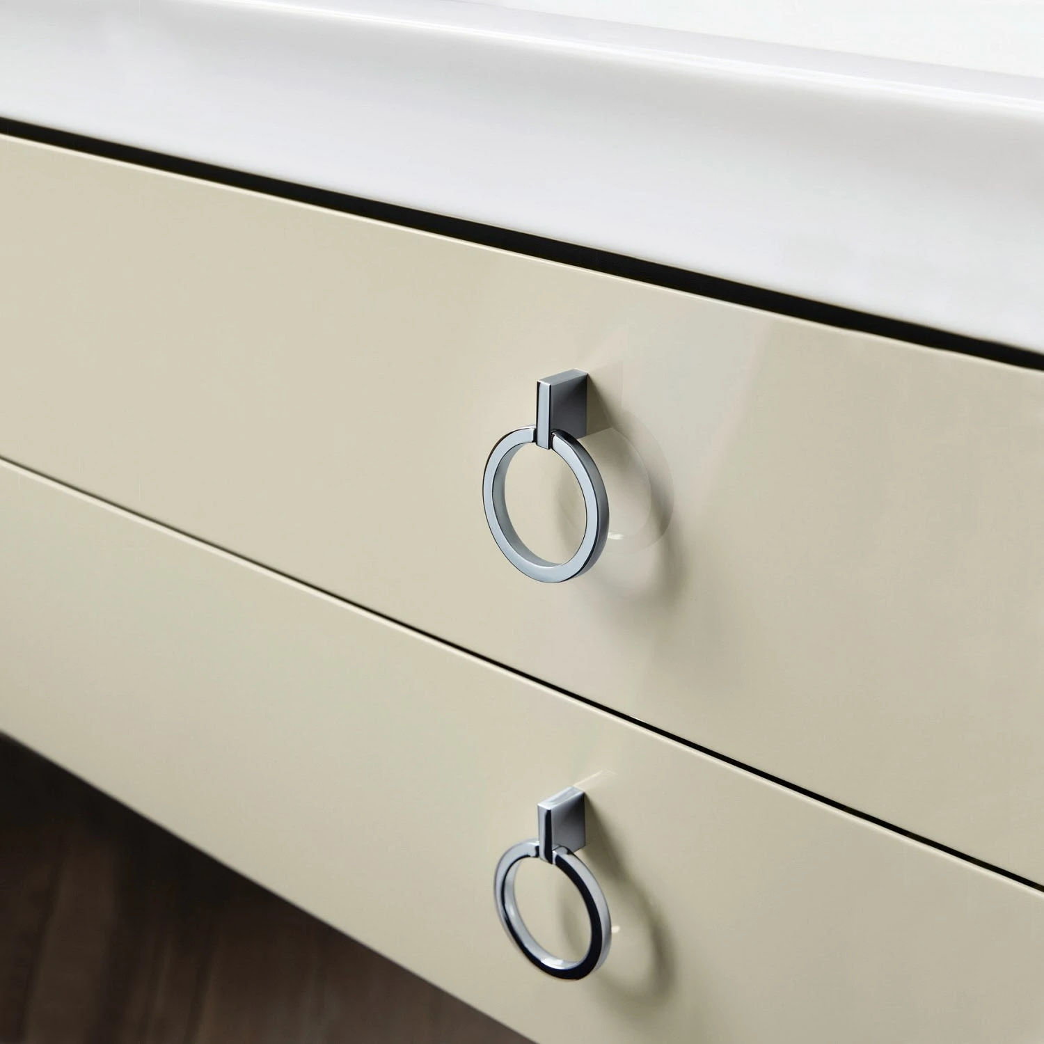 Duravit White Tulip Konsolenwaschtischunterbau Mit Ausschnitt Links 160 X 40,8 Cm, 4 Auszüge Mit Griff, Mit Zusatzmodul "G" Und LED-Licht 3 Duravit White Tulip Konsolenwaschtischunterbau Mit Ausschnitt Links 160 X 40,8 Cm, 4 Auszüge Mit Griff, Mit Zusatzmodul "G" Und LED-Licht