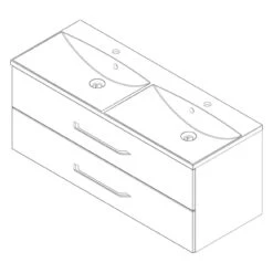 Fackelmann B.clever Doppelwaschtischset 120 Cm 14 Fackelmann B.clever Doppelwaschtischset 120 Cm -Duravit Verkaufsgeschäft fackelmann b clever doppelwaschtischset 120 cm 10061369