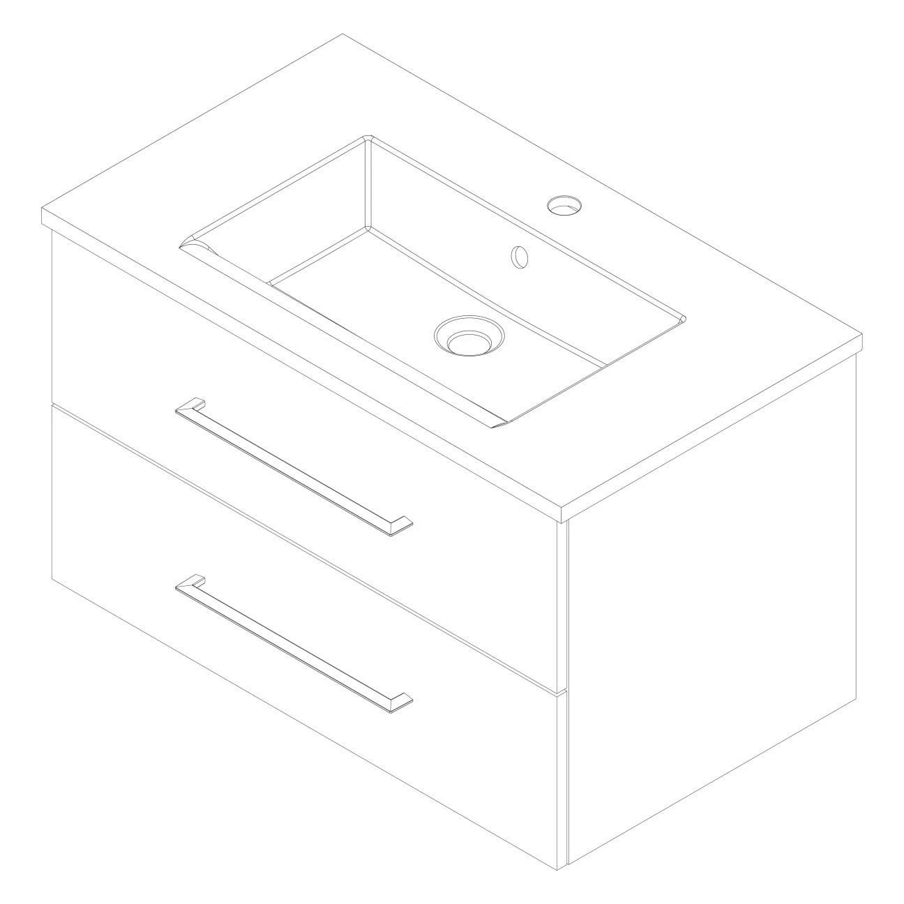 Fackelmann B.perfekt Waschtischset 80 Cm 6 Fackelmann B.perfekt Waschtischset 80 Cm - Image 4