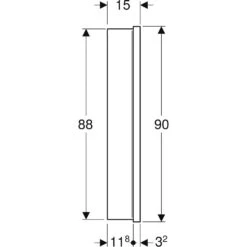 Geberit ONE Spiegelschrank, ComfortLight, 2 Türen, UP-Montage, 75 Cm -Duravit Verkaufsgeschäft geberit badkeramik und badmoebel one spiegelschrank 7220451