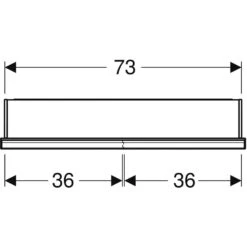Geberit ONE Spiegelschrank, ComfortLight, 2 Türen, UP-Montage, 75 Cm -Duravit Verkaufsgeschäft geberit badkeramik und badmoebel one spiegelschrank 7220595