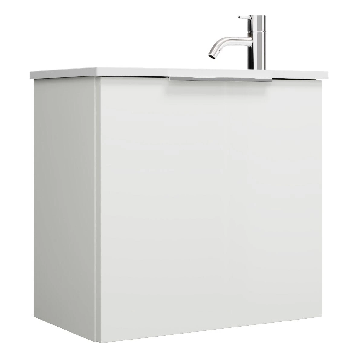 Burgbad Eqio Waschtischkombination Mit Mineralguss-Waschtisch 52 Cm, Mit Griff G0146 3 Burgbad Eqio Waschtischkombination Mit Mineralguss-Waschtisch 52 Cm, Mit Griff G0146