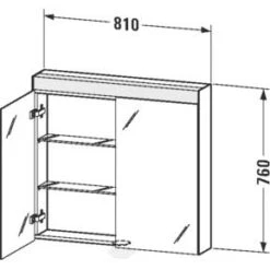 Duravit Licht Und Spiegel Spiegelschrank 81 X 76 Cm Best-Version 14 Duravit Licht Und Spiegel Spiegelschrank 81 X 76 Cm Best-Version -Duravit Verkaufsgeschäft hersteller duravit badmoebel licht spiegel spiegelschraenke 1274174