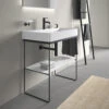 Duravit DuraSquare Metallkonsole, Bodenstehend 86,5 X 45,1 Cm