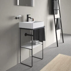 Duravit DuraSquare Metallkonsole, Bodenstehend 51,6 X 33,3 Cm -Duravit Verkaufsgeschäft hersteller duravit durasquare zubehoer metallkonsole bodenstehend 9240486