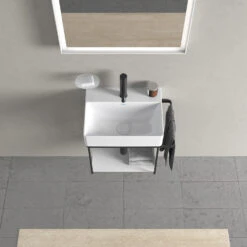 Duravit DuraSquare Metallkonsole, Wandhängend 51,6 X 33,3 Cm -Duravit Verkaufsgeschäft hersteller duravit durasquare zubehoer metallkonsole wandhaengend 8530279