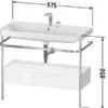 Duravit Happy D.2 Plus C-shaped Waschtisch Mit 1 Hahnloch, 97,5 X 49 Cm, Mit 1 Schubkasten -Duravit Verkaufsgeschäft hersteller duravit happy 2 plus badmoebel 3975116