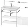 Duravit Happy D.2 Plus C-shaped Waschtisch Ohne Hahnloch, 140 X 49 Cm, Mit 1 Schubkasten Und Anbau Rechts 1 Duravit Happy D.2 Plus C-shaped Waschtisch Ohne Hahnloch, 140 X 49 Cm, Mit 1 Schubkasten Und Anbau Rechts -Duravit Verkaufsgeschäft hersteller duravit happy 2 plus badmoebel 3975173