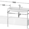 Duravit Happy D.2 Plus C-shaped Waschtisch Ohne Hahnloch, 160 X 49 Cm, Mit 2 Schubkästen Und Anbau Links -Duravit Verkaufsgeschäft hersteller duravit happy 2 plus badmoebel 3975221