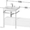 Duravit Happy D.2 Plus C-shaped Waschtisch Ohne Hahnloch, 120 X 49 Cm, Mit 2 Schubkästen Und Anbau Rechts -Duravit Verkaufsgeschäft hersteller duravit happy 2 plus badmoebel 3975233