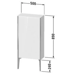 Duravit XViu Halbhochschrank Stehend 50 X 89 Cm, 1 Tür Anschlag Links 7 Duravit XViu Halbhochschrank Stehend 50 X 89 Cm, 1 Tür Anschlag Links -Duravit Verkaufsgeschäft hersteller duravit xviu hochschraenke halbhochschrank stehend 2442967