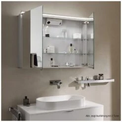Emco Asis Flat LED Lichtspiegelschrank 50 Cm