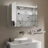Emco Asis Pure LED Lichtspiegelschrank 100 Cm -Duravit Verkaufsgeschäft hersteller emco asis spiegelschraenke pure led 890006