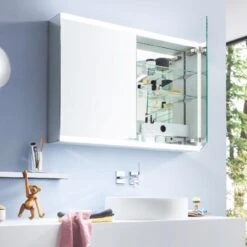 Emco Asis Evo Lichtspiegelschrank Aufputzmodell 80 X 70 Cm