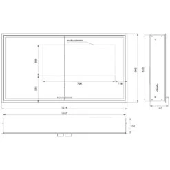 Emco Asis Prestige 2 LED-Lichtspiegelschrank 121,5 Cm, Ohne Light System -Duravit Verkaufsgeschäft hersteller emco spiegelschraenke asis prestige 2 2182975