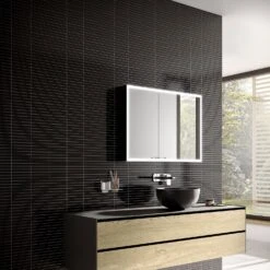 Emco Asis Prestige 2 LED-Lichtspiegelschrank 88,8 Cm, Mit Light System -Duravit Verkaufsgeschäft hersteller emco spiegelschraenke asis prestige 2 3581105