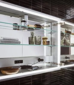 Emco Asis Prestige 2 LED-Lichtspiegelschrank 88,8 Cm, Mit Light System -Duravit Verkaufsgeschäft hersteller emco spiegelschraenke asis prestige 2 4675298