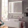 Emco Asis Prime 2 Lichtspiegelschrank 130 X 70 Cm Aufputzmodell