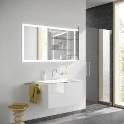 Emco Asis Prime Lichtspiegelschrank 130 X 70 Cm Unterputzmodell Mit Lichtpaket, 2 Steckdosen 15 Emco Asis Prime Lichtspiegelschrank 130 X 70 Cm Unterputzmodell Mit Lichtpaket, 2 Steckdosen -Duravit Verkaufsgeschäft hersteller emco spiegelschraenke asis prime lichtpaket 3581588