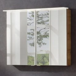 Fackelmann B.perfekt LED Spiegelschrank 80 Cm