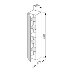 Keuco Edition 11 Hochschrank 35 X 170 Cm Links 11 Keuco Edition 11 Hochschrank 35 X 170 Cm Links -Duravit Verkaufsgeschäft hersteller keuco badmoebel edition 11 hoch 4704827