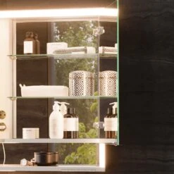 Keuco Royal Lumos Wandvorbau Spiegelschrank 120 X 73,5 Cm, Offene Ablage -Duravit Verkaufsgeschäft hersteller keuco spiegelschraenke royal lumos wandvorbau 4027022