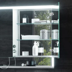 Keuco Royal Lumos Wandvorbau Spiegelschrank 120 X 73,5 Cm, Offene Ablage -Duravit Verkaufsgeschäft hersteller keuco spiegelschraenke royal lumos wandvorbau 4027025