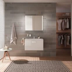 Keuco Royal Match Spiegelschrank Mit LED-Beleuchtung 80 X 70 Cm