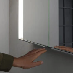 Keuco Royal Match Spiegelschrank Wandhalbeinbau Mit LED-Beleuchtung 100 X 70 Cm -Duravit Verkaufsgeschäft hersteller keuco spiegelschraenke royal match spiegelschrank 4032805