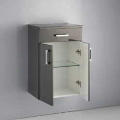 Kronenbach Plana Unterschrank 50 X 35 X 75,6 Cm, 1 Auszug, 2 Türen