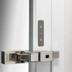 Kronenbach Moon 2.0, 3000K LED-Spiegelschrank 59,5 Cm Mit 2 Türen Und Steckdose Links Unten