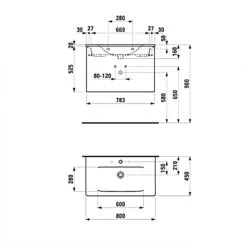 LAUFEN Palace Waschtischkombination 80 Cm Mit Griffleiste Eloxiert 7 LAUFEN Palace Waschtischkombination 80 Cm Mit Griffleiste Eloxiert -Duravit Verkaufsgeschäft hersteller laufen waschtischkombinationen palace 80 cm 2934607