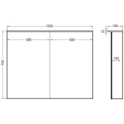 Loft 2.0 Spiegelschrank 100 Cm 11 Loft 2.0 Spiegelschrank 100 Cm -Duravit Verkaufsgeschäft hersteller megabad profi collection spiegelschraenke next 2062876