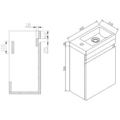 Classic 100 Waschtisch Mit Unterschrank Für Kleine Gäste WC 10 Classic 100 Waschtisch Mit Unterschrank Für Kleine Gäste WC -Duravit Verkaufsgeschäft hersteller megabad sortiment badmoebel gaeste wc 753281