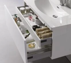 Progettobagno Helen Waschtischkombination Mit Mineralgusswaschtisch 90 Cm