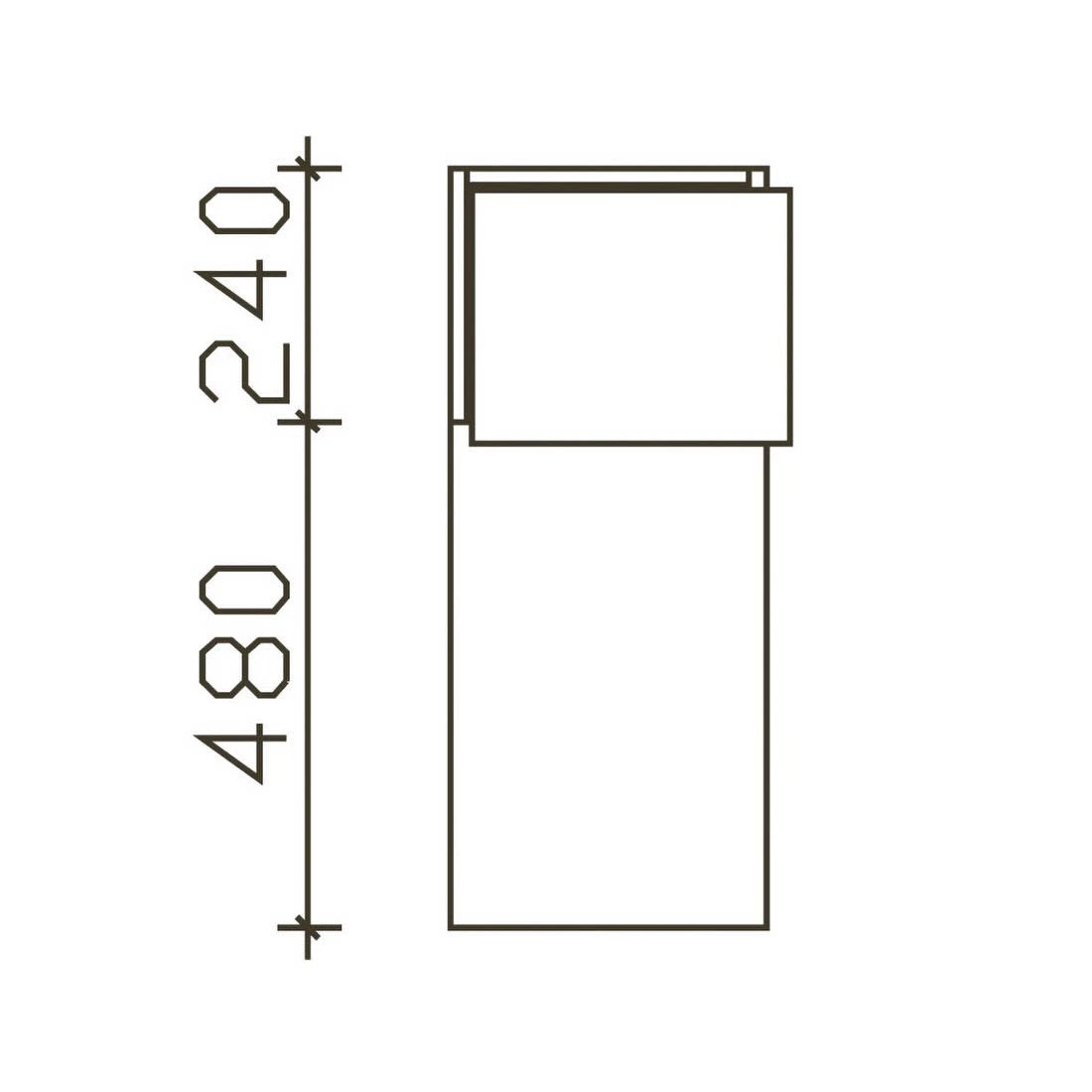 Pelipal Cassca Highboard 45 X 33 X 73 Cm Mit 1 Auszug, 1 Drehtür, Anschlag Rechts, Griff C1, PG2 5 Pelipal Cassca Highboard 45 X 33 X 73 Cm Mit 1 Auszug, 1 Drehtür, Anschlag Rechts, Griff C1, PG2 - Image 3