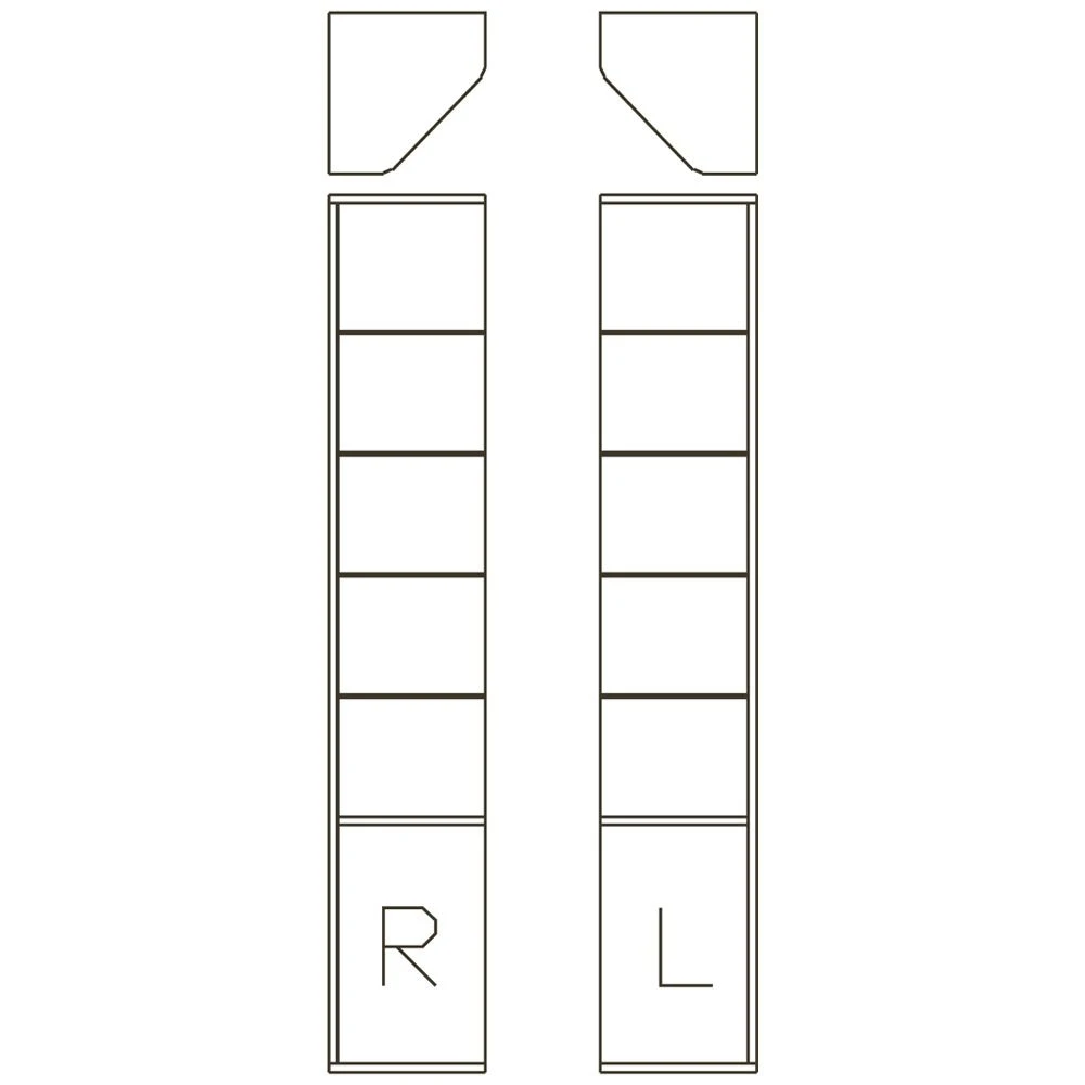 Pelipal Anschlussregal 29 X 30,7 X 168 Cm, Mit LED Beleuchtung, Variante Links 4 Pelipal Anschlussregal 29 X 30,7 X 168 Cm, Mit LED Beleuchtung, Variante Links - Image 2